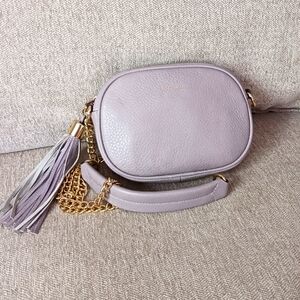 Gili   got it love it lilac genuine leather crossbody bag